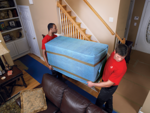 Guardian Relocation Crew Carrying Padded Item