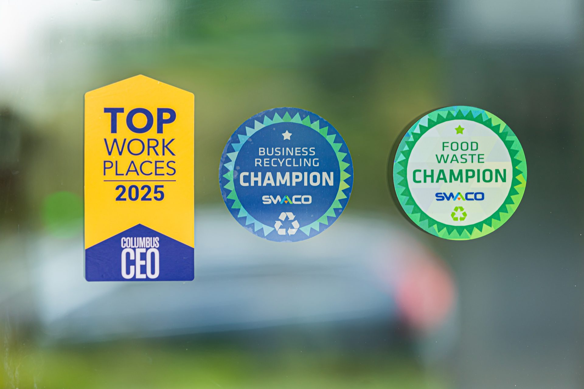 Business Window Badges