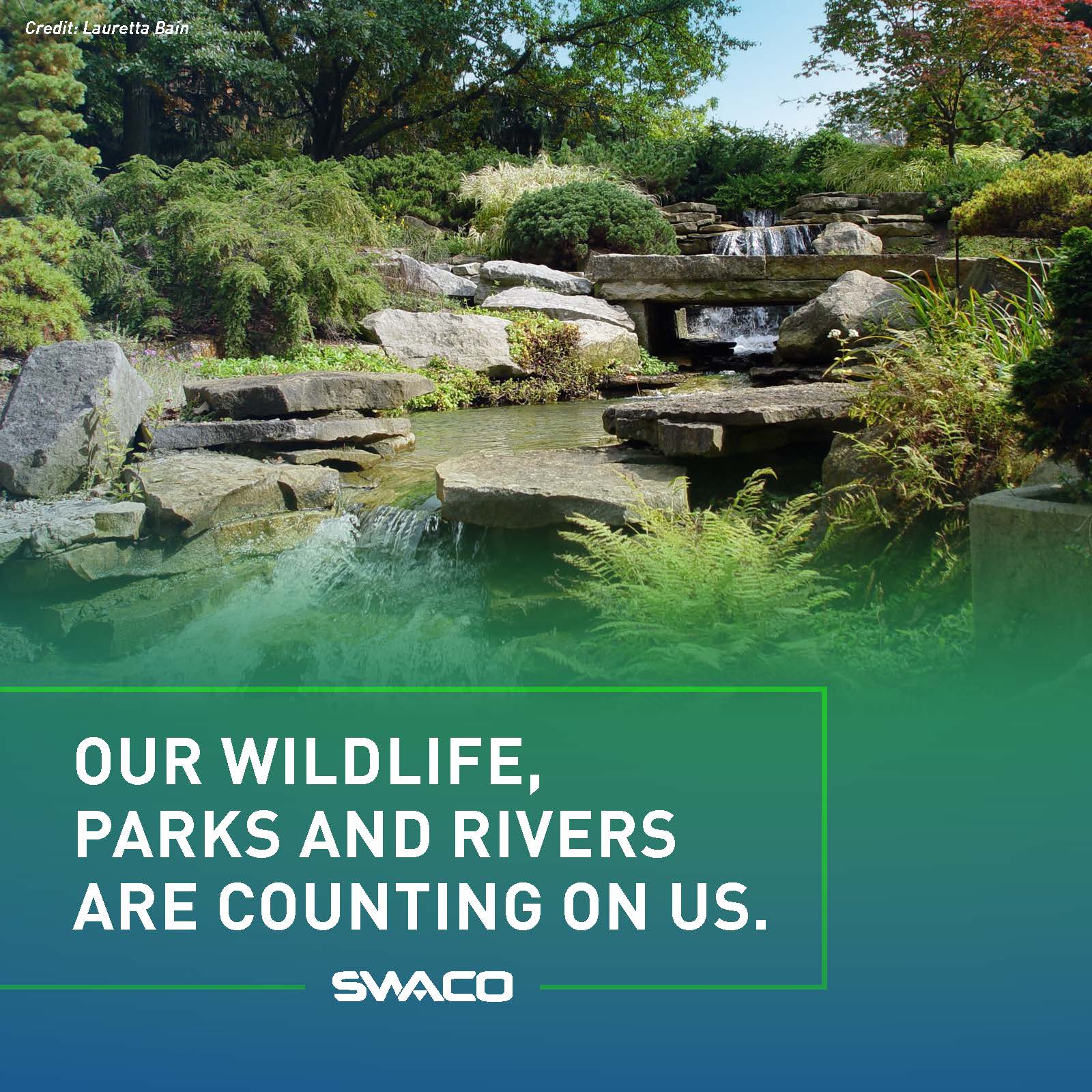 Our Wildlife is Parks and Rivers are Counting on Us