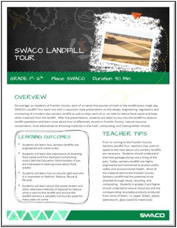 SWACO Landfill Tour