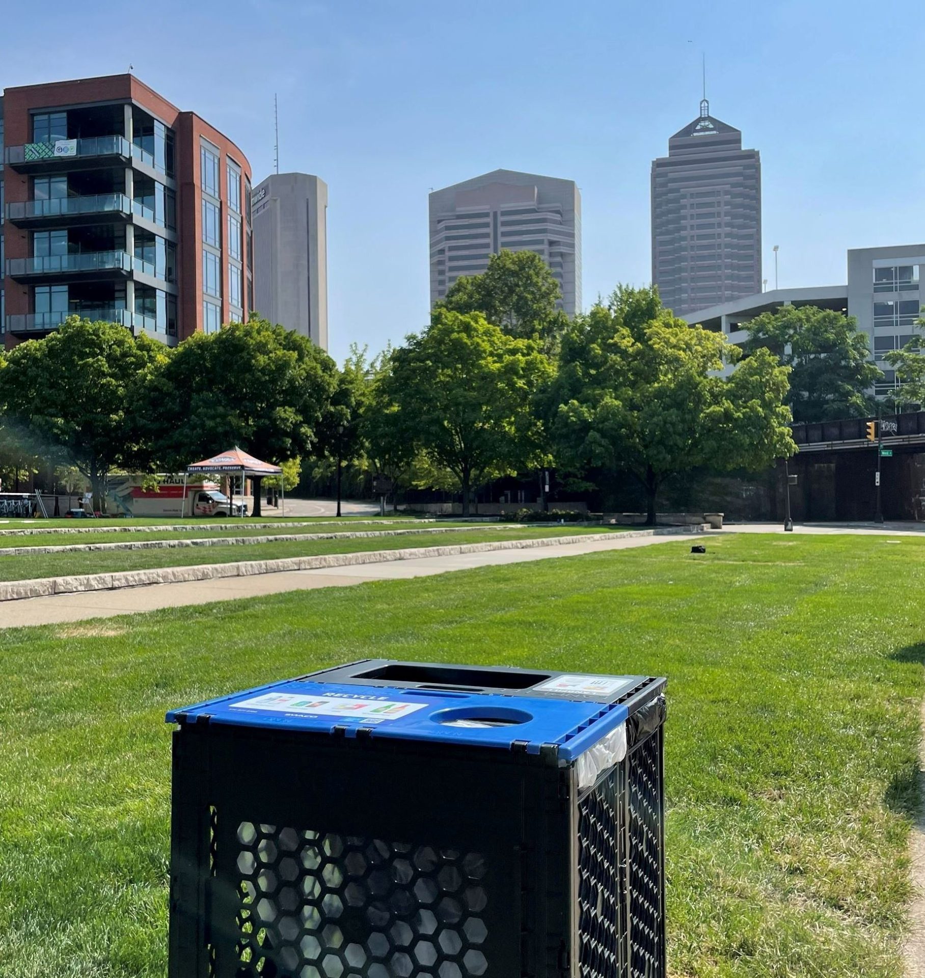 SWACON Event Container Loan in city park