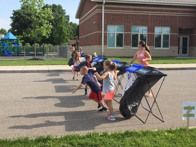 Recycling Relay Race