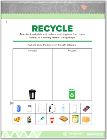 Recycle School Poster