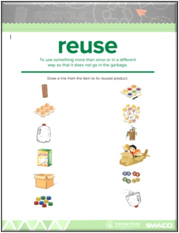 Reuse School Poster