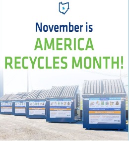 November is America Recycles Month