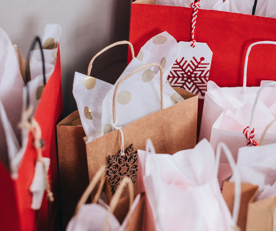 Holiday gift bags