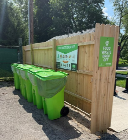 Recycling bins