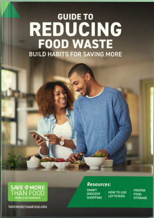 The cover for the Fresh Takes Guide to Reducing Food Waste.