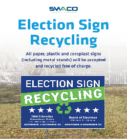 Election Sign Recycling