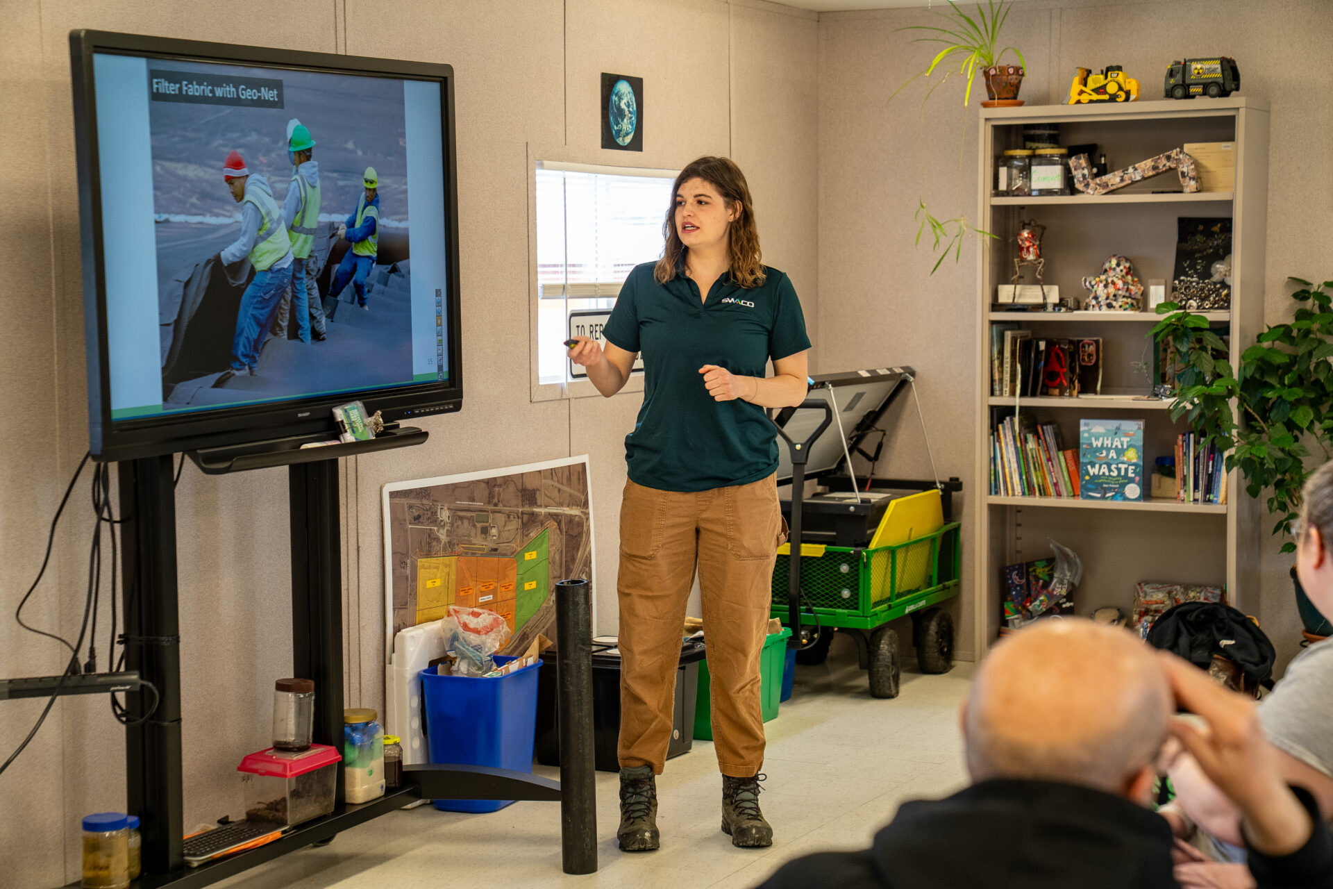 Maya landfill tour presenting 3R 2026