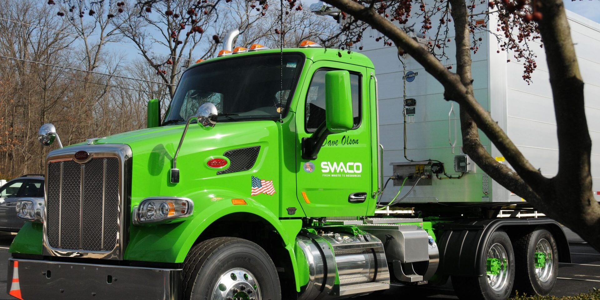 SWACO Transfer Station Truck